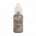 3D perlamutriniai dažai "Liquid Pearls Pewter", 18 ml