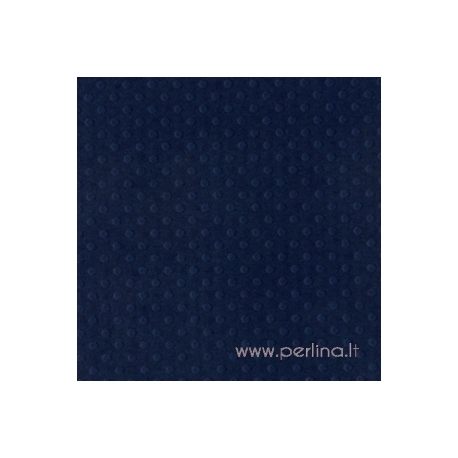 Popierius "Dotted Swiss - Deep Blue", 30,5x30,5cm