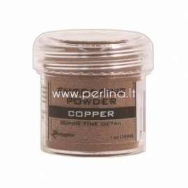 Reljefiniai milteliai "Embossing Powder - Super Fine Copper", 14 g.