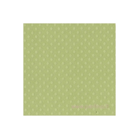 Popierius "Dotted Swiss - Celtic Green", 30,5x30,5cm