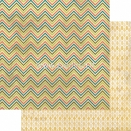 Popierius "Indie Chic - Citron - Grow Sherbet", 30,5x30,5 cm