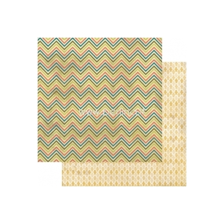 Paper "Indie Chic - Citron - Grow Sherbet", 30,5x30,5 cm