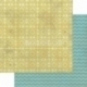 Paper "Indie Chic - Citron - Time Honeydew", 30,5x30,5 cm