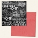 Paper "Word Soup - Chalk Studio 2 Collection", 30,5x30,5 cm