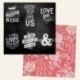 Popierius "Quote Me - Chalk Studio 2 Collection", 30,5x30,5 cm