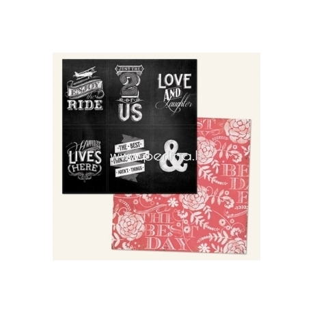 Popierius "Quote Me - Chalk Studio 2 Collection", 30,5x30,5 cm