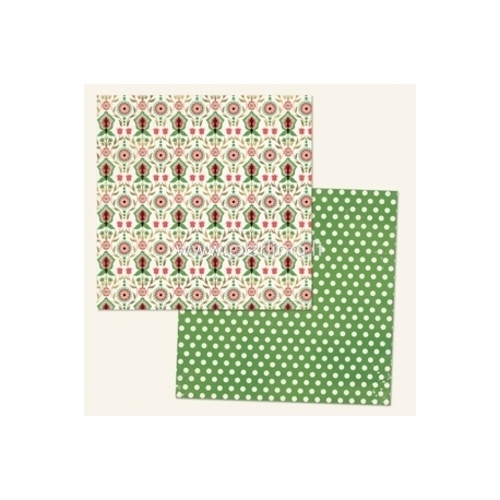 Popierius "Jubilee - Wild Tribal - Mint Julep Collection", 30,5x30,5 cm