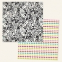 Popierius "Jubilee - Today Sketch - Wild Berry Collection", 30,5x30,5 cm