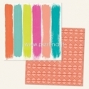 Popierius "Jubilee - Love Paint - Wild Berry Collection", 30,5x30,5 cm