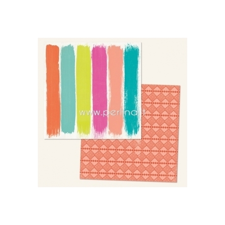 Paper "Jubilee - Love Paint - Wild Berry Collection", 30,5x30,5 cm