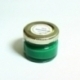 Paint for leather edge, green, 20 g.