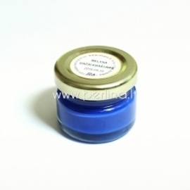 Paint for leather edge, blue, 20 g.