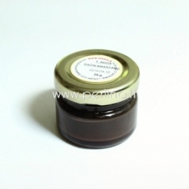 Paint for leather edge, dark brown, 20 g.
