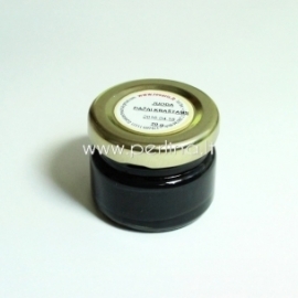 Paint for leather edge, black, 20 g.