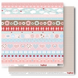 Paper "P.S. I Love You - You And Me Collection", 30,5x30,5 cm
