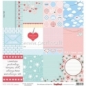 Paper "Be My Valentine - You And Me Collection", 30,5x30,5 cm