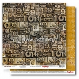Paper "Metal&Memory - Edge Of Town Collection", 30,5x30,5 cm
