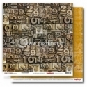 Popierius "Metal&Memory - Edge Of Town Collection", 30,5x30,5 cm