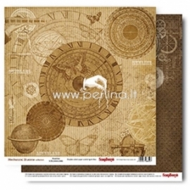 Popierius "Nautilus - Mechanical Illusions Collection", 30,5x30,5 cm