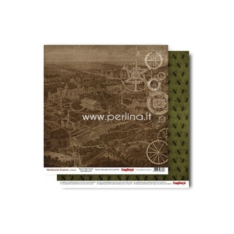 Popierius "Back To The Future - Mechanical Illusions Collection", 30,5x30,5 cm