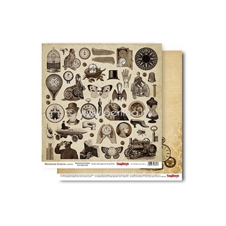Paper "Mechanical Illusions - Mechanical Illusions Collection", 30,5x30,5 cm