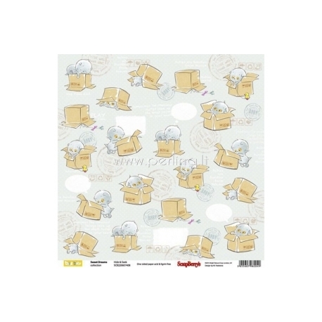 Paper "Hide&Seek - Sweet Dreams Collection", 30,5x30,5 cm