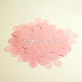 Fabric flowers, light pink, 1 pc, select size