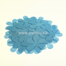 Fabric flowers, blue, 1 pc, select size