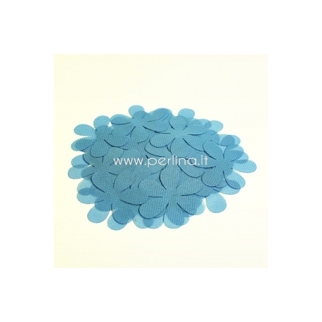 Fabric flowers, blue, 1 pc, select size