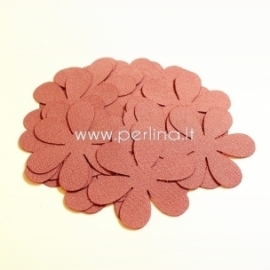 Fabric flowers, raspberry, 1 pc, select size