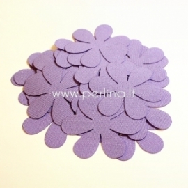 Fabric flowers, pale violet, 1 pc, select size