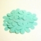 Fabric flowers, mint, 1 pc, select size