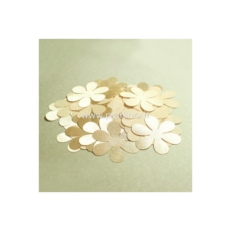 Fabric flowers, nude, 1 pc, select size
