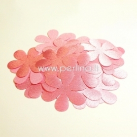 Fabric flowers, light pink, 1 pc, select size