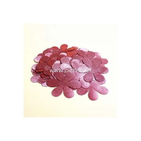 Fabric flower, raspberry, 1 pc, select size