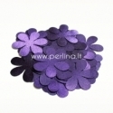 Medžiaginė gėlytė, violetinė sp., 1 vnt., dydis pasirenkamas
