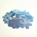 Fabric flower, light blue, 1 pc, select size