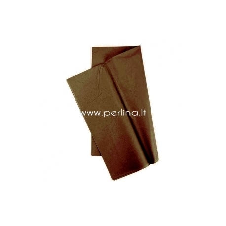 Tissue Wrap "Brown", 10/Pkg, 50,8x50,8 cm