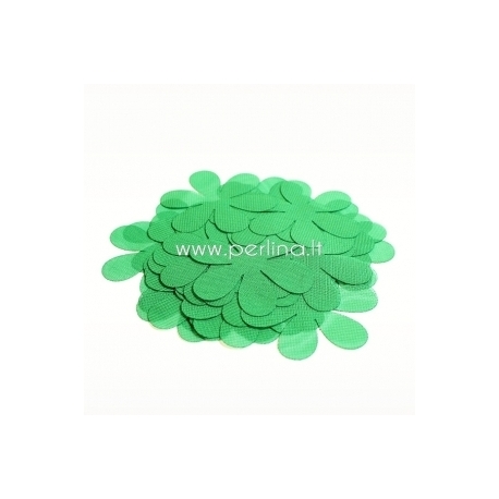 Fabric flowers, apple green, 1 pc, select size