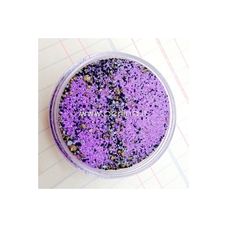 Iced enamels relique powder "Relique Amethyst", 15 ml